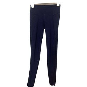 Victoria’s Secret Sport Women’s Blue Workout Mesh Side Leggings XS